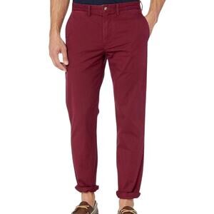 Polo Ralph Lauren Men's Stretch Straight Fit Chino Pants Merlot SZ 36/30 NWT